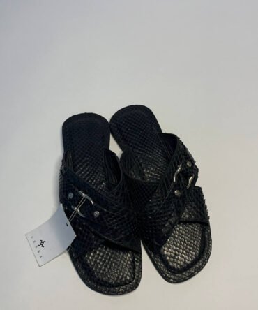 Zunna Lagos Python Skin Slide