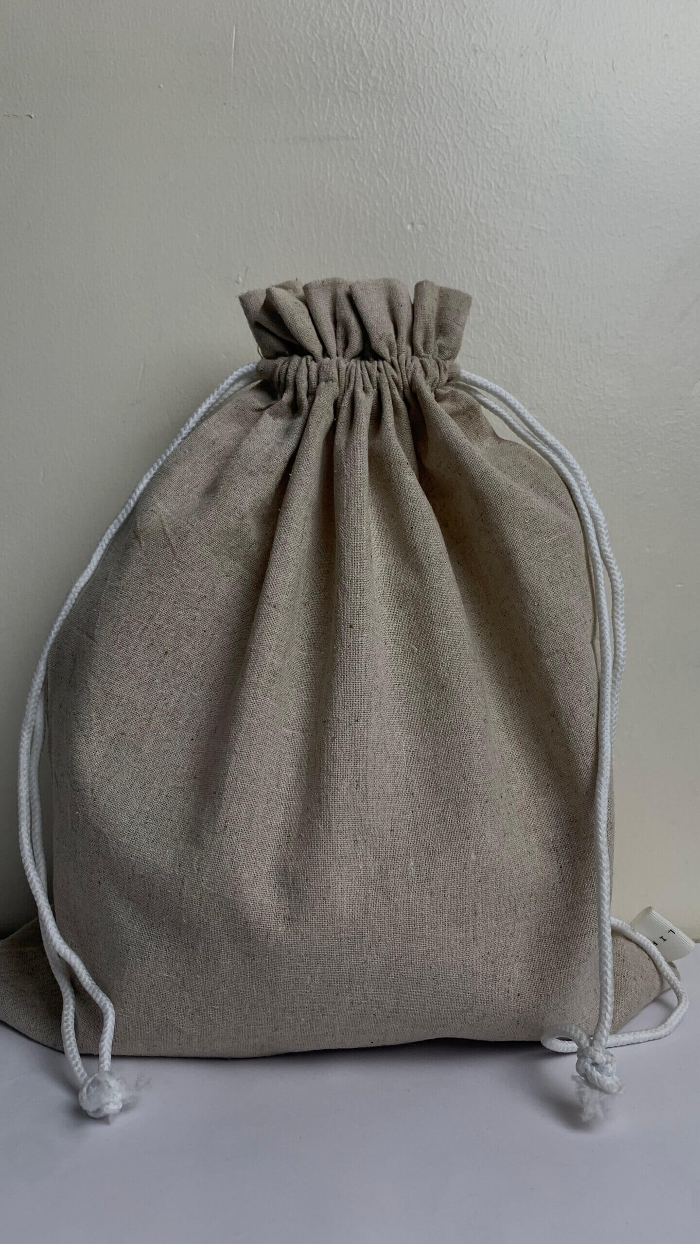 Linen Draw String Bag